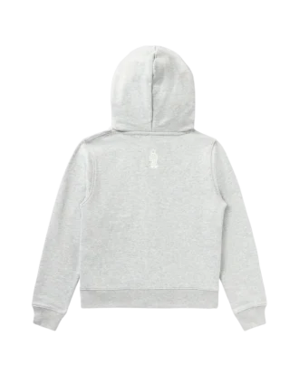 Kids classic curve logo zip hoodie