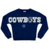Kids dallas cowboys crewneck