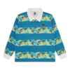 Kids robot camo rugby top