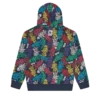 Kids robot zip through hood