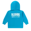 Kids straight font zip hoodie