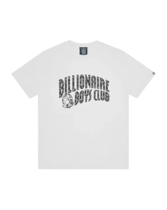 Leopard print arch logo t-shirt