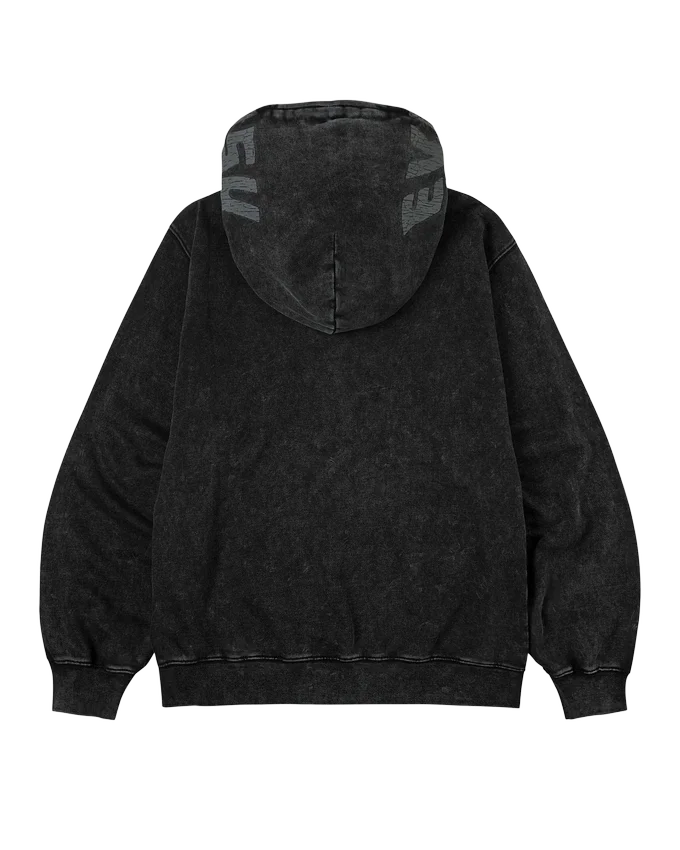 Logo with seagull emb. & printed hood sweatshirt Logo with seagull emb. & printed hood sweatshirt