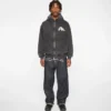 Logo with seagull emb. & printed hood sweatshirt Logo with seagull emb. & printed hood sweatshirt
