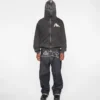 Logo with seagull emb. & printed hood sweatshirt Logo with seagull emb. & printed hood sweatshirt