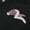 Logo with seagull emb. & printed hood sweatshirt Logo with seagull emb. & printed hood sweatshirt