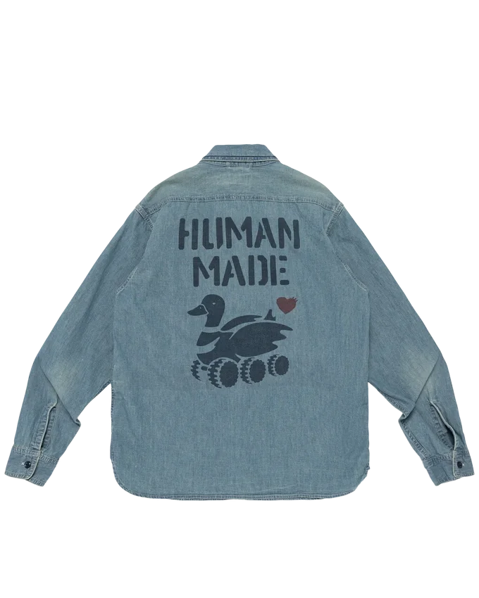 Military chambray shirt Military chambray shirt