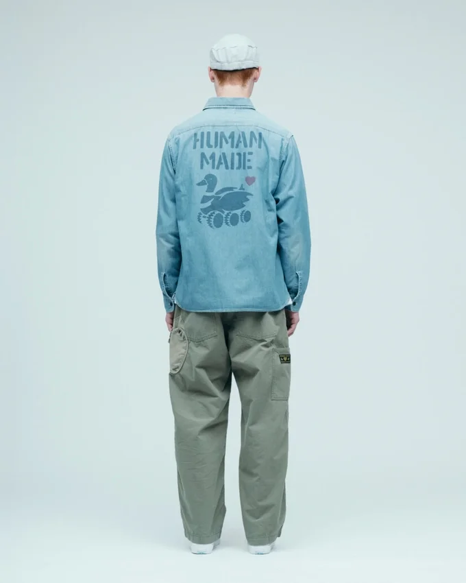 Military chambray shirt Military chambray shirt