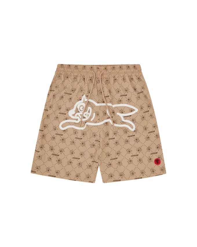 Monogram running dog swim shorts Monogram running dog swim shorts