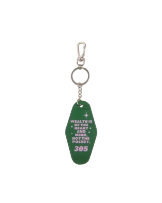 Motel keychain