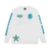 Multi graphic ls t-shirt