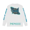 Multi graphic ls t-shirt