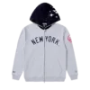 Ny yankees blocked zip hood