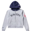 Ny yankees kids blocked hoodie