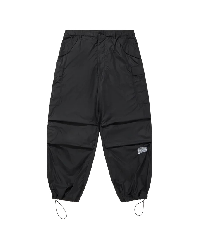 Nylon wide cargo pants Nylon wide cargo pants