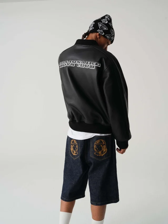Og astro leather bomber jacket Og astro leather bomber jacket