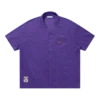 Open collar mesh ss shirt