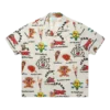 Open collar shirt