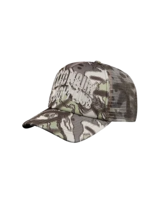 Overlay camo dad cap Overlay camo dad cap