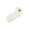 Pile short socks