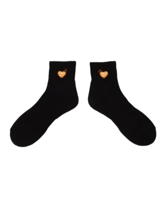 Pile short socks