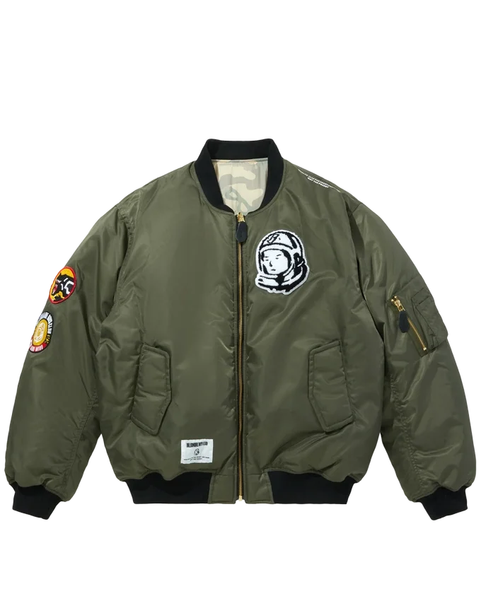 Reversible nylon ma-1 Reversible nylon ma-1