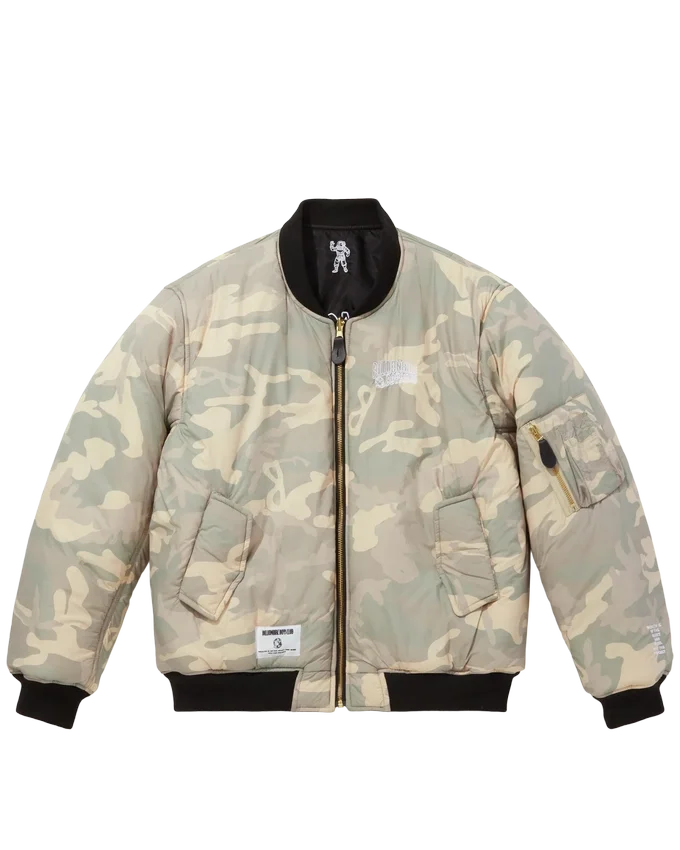 Reversible nylon ma-1 Reversible nylon ma-1