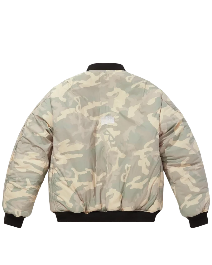 Reversible nylon ma-1 Reversible nylon ma-1