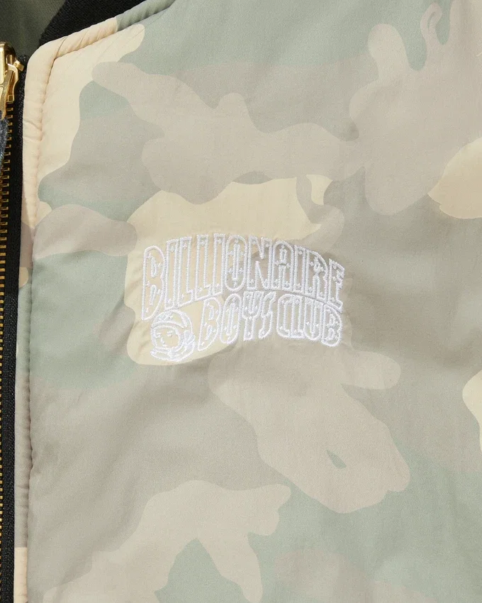 Reversible nylon ma-1 Reversible nylon ma-1
