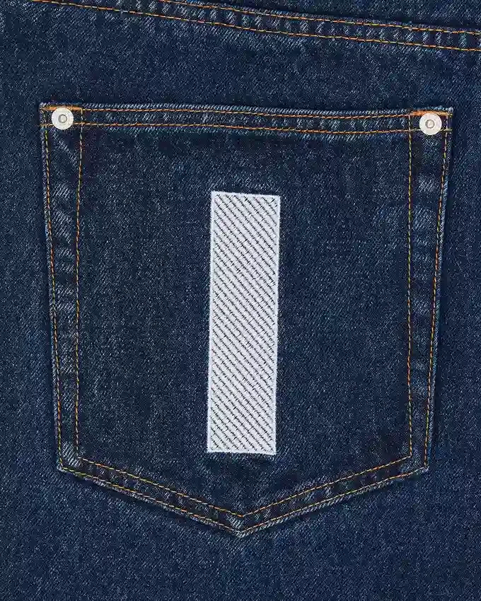 Running dog denim shorts Running dog denim shorts