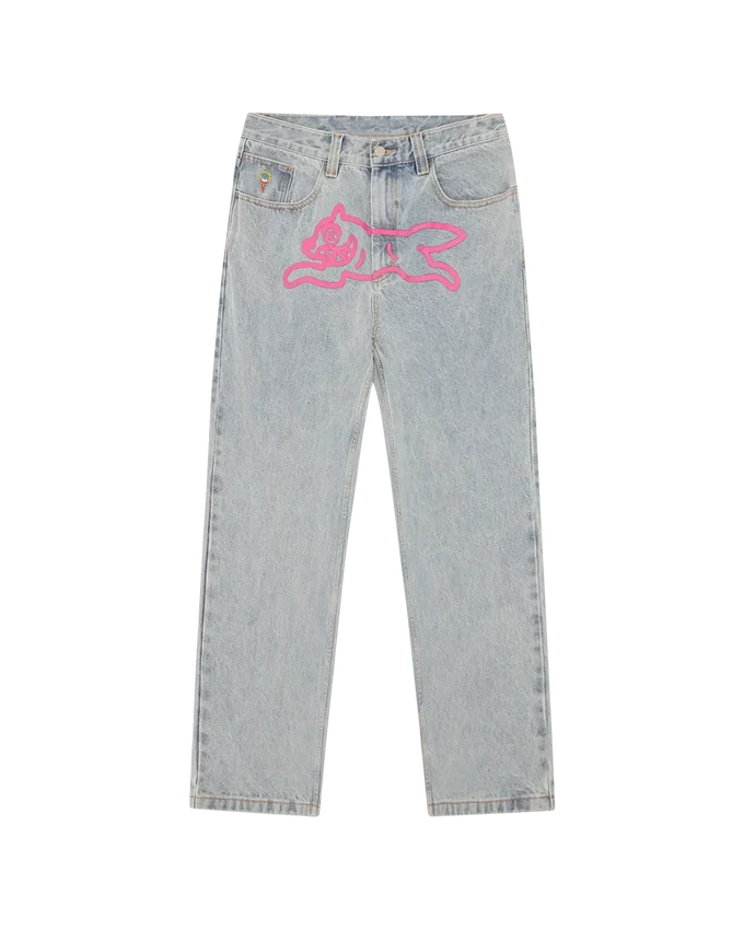 Running dog double scoop denim pant Running dog double scoop denim pant