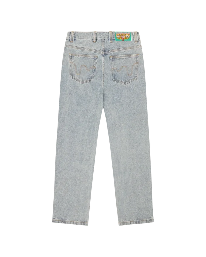 Running dog double scoop denim pant Running dog double scoop denim pant