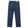 Running dog double scoop denim pants