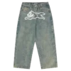 Running dog triple scoop denim pant