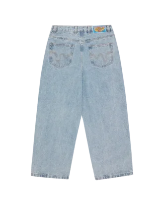 Running dog triple scoop denim pant