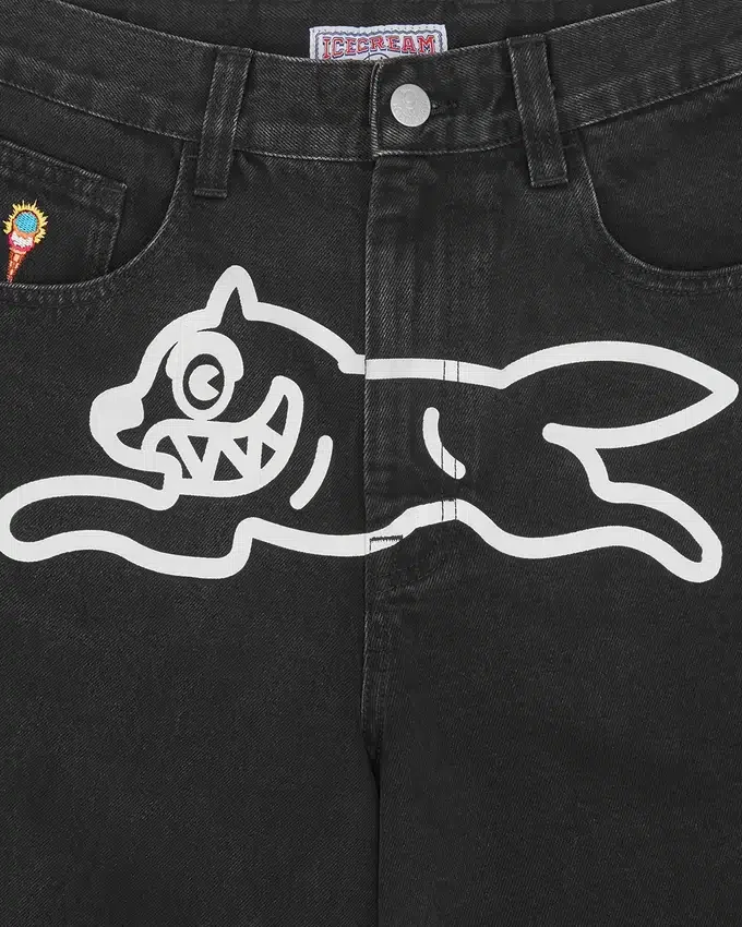 Running dog triple scoop denim pant Running dog triple scoop denim pant