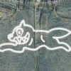 Running dog triple scoop denim pant