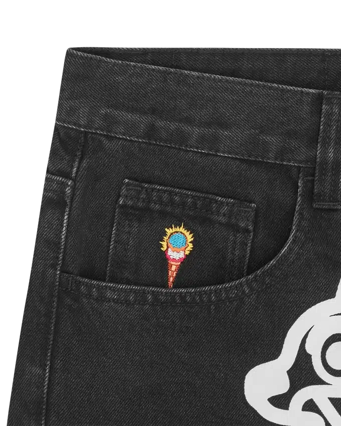 Running dog triple scoop denim pant Running dog triple scoop denim pant