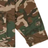 Running dog woodland camo field jacket