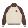 Running dog zip through track top