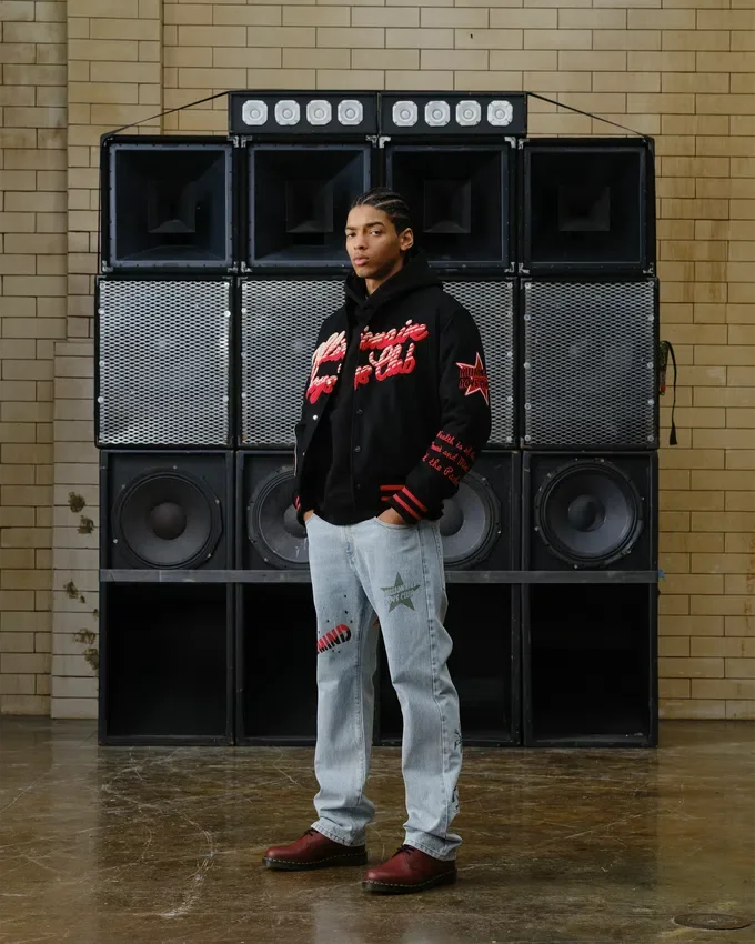 Script og varsity jacket Script og varsity jacket
