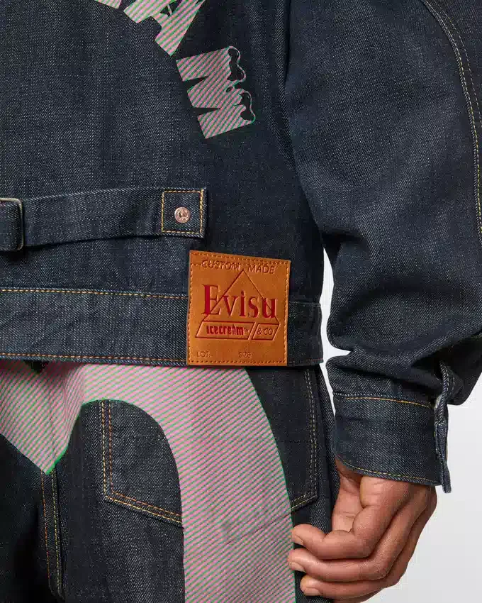 Seagull print & emb. denim jacket Seagull print & emb. denim jacket