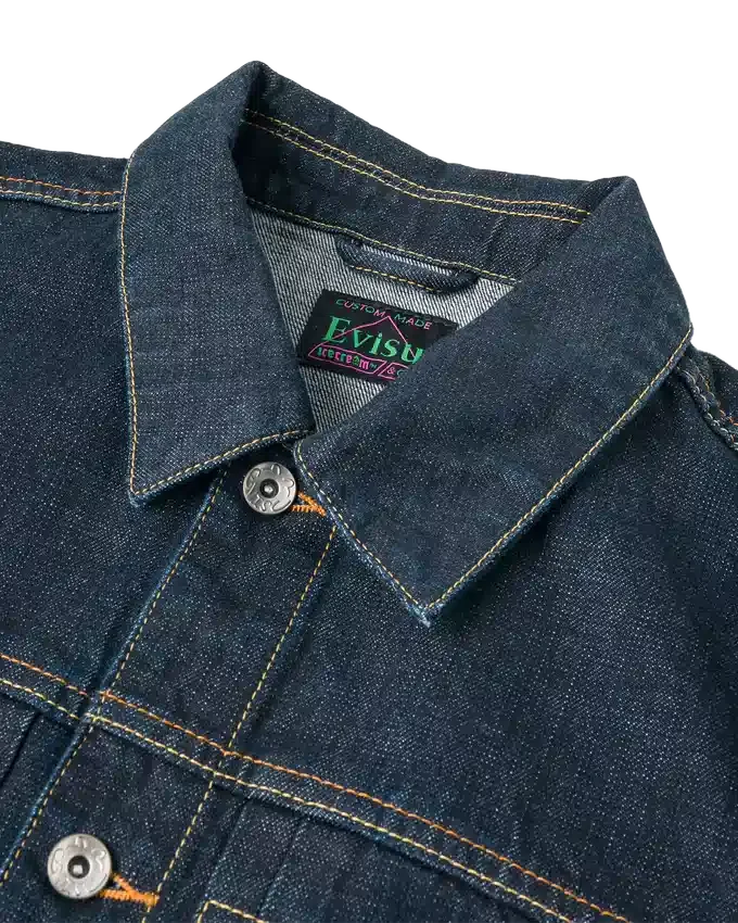 Seagull print & emb. denim jacket Seagull print & emb. denim jacket