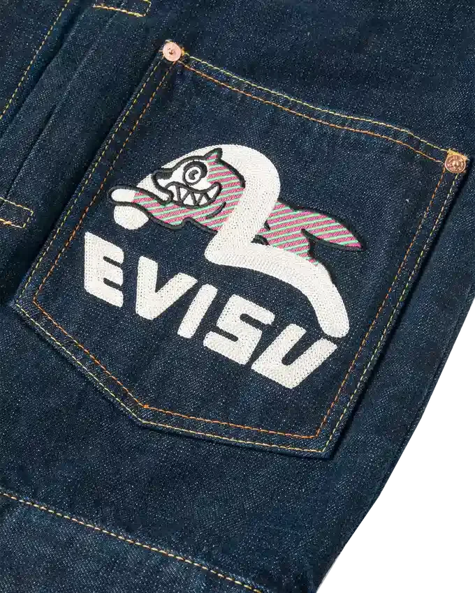 Seagull print & emb. denim jacket Seagull print & emb. denim jacket