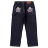 Selvedge running dog denim carpenter pant