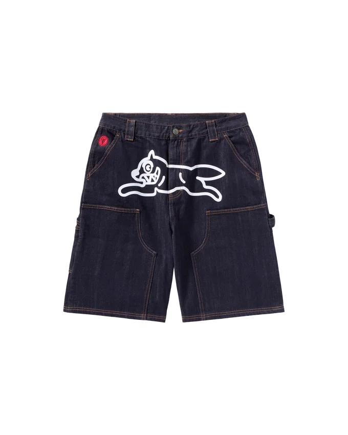 Selvedge running dog denim carpenter short Selvedge running dog denim carpenter short
