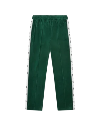 Small arch logo taped velour track pant