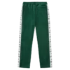 Small arch logo taped velour track pant