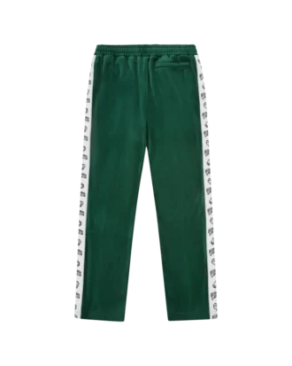 Small arch logo taped velour track pant
