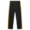 Small arch logo taped velour track pants Small arch logo taped velour track pants